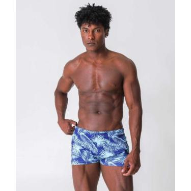 Imagem de Sunga Masculina Estampada Marisa Azul-98120 - MR, Azul, M