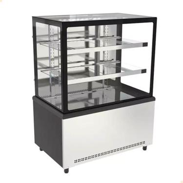 Imagem de Balcão Venancio Vitrine Prime Ar Forçado Led Frio Vidro Duplo Low-e Fech Fron 220V 391l Pbv10 22561