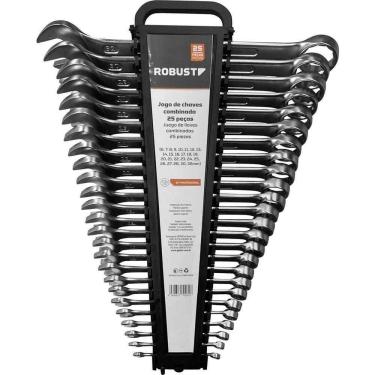 Imagem de Jogo De Chaves Combinadas, 6,0 Mm A 32,0 Mm, Com 25 Peças, S09105025 3370081, Robust