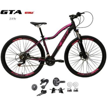 Imagem de Bicicleta Aro 29 Ksw Mwza Kit 2x9 Gta Sunrun Freio Disco K7 Garfo com 