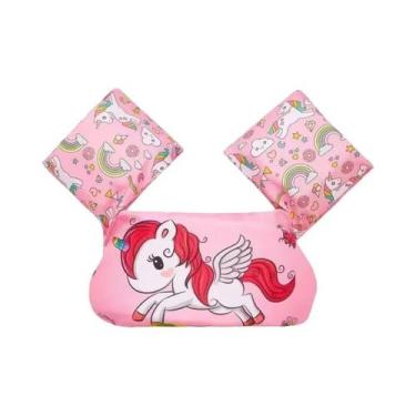 Imagem de Colete Salva-Vidas Infantil De Desenho Animado Com Mangas, Boia De Nat