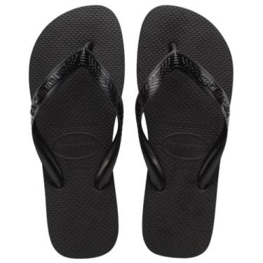 Imagem de Chinelo Havaianas Top Básica, 43/44, Preto