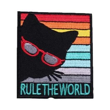 Imagem de Adesivos De Gato Fofos Para Roupa, Bordados Em Desenho Animado, Tipo A