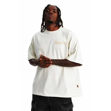 Imagem de Camiseta Baw Manga Curta Oversized Inward City Off White-Masculino