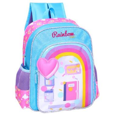 Imagem de Mochila Escolar Infantil Feminina Rainbow Mif5383-16 MOCHILA ESC. INFA