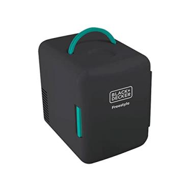 Imagem de BLACK+DECKER Mini Refrigerador FreeStyle, Mini Geladeira com Função de Aquecer e Refrigerar, com Porta Copos, Modelo MR60, 110V