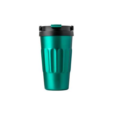 Imagem de Copo Térmico Aço Inox 500ml Metalizado Café Suco Chá verde