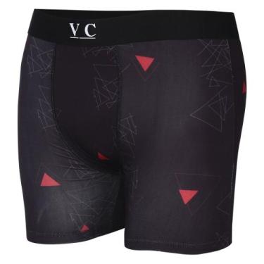 Imagem de Cueca Boxer Long Estampa Digital VC Dark Line - Vitoria Compras (VC), 