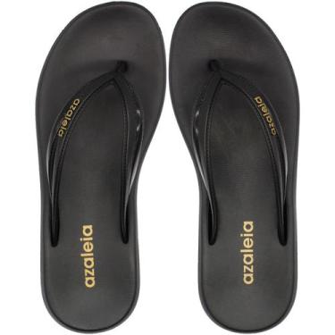 Imagem de Tamanco De Dedo Azaleia Lili Confortável Feminino - Azaléia, Preto, 38