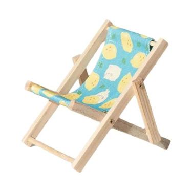 Imagem de Conjunto De Roupa De Praia Para Boneca Labubu Mini De 17cm, Cadeira De