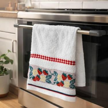 Imagem de Pano De Prato DeCozinha Estampado 65cm x 48cm Toalha Linha Copa Gourme