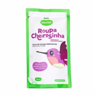 Imagem de Sachê Água de Passar Roupa Cheirosinha Bioclub Vegano 500ml