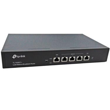 Imagem de Roteador Balanceador De Carga De Banda Tp-link Tl-r480t+ - 1wan - 3wan-lan - 1lan - 266mhz - Preto