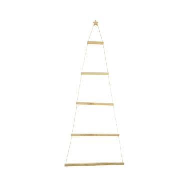 Imagem de Árvore de Natal Rústica de Madeira D&A 1,30cm