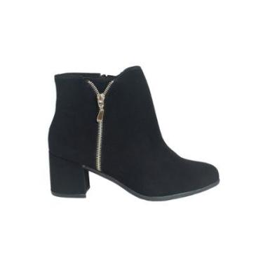 Imagem de Bota Villa Rosa Cano Curto Feminino Zíper-Feminino