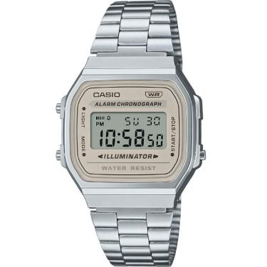Imagem de Relógio Casio Vintage A168WA-8AYDF Prata-Unissex