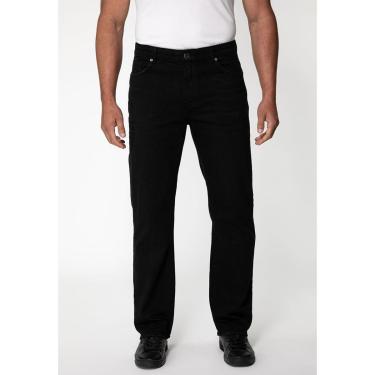 Imagem de Calça Sarja Regular Straight Preto-Masculino