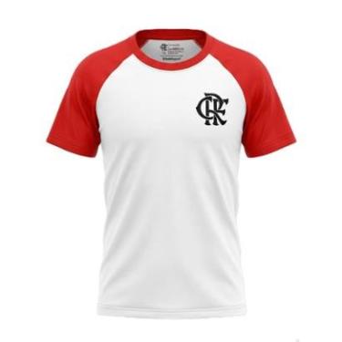 Imagem de Camiseta Infantil Flamengo Licenciada Oficial - Branco-Unissex