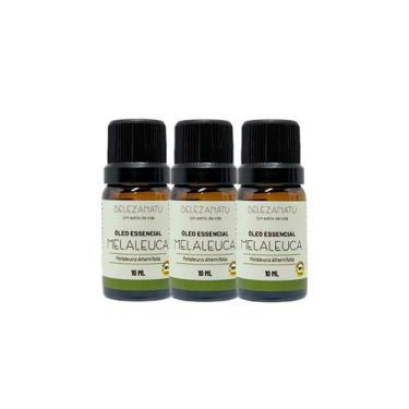 Imagem de Kit 03 óleos essenciais belezanatu melaleuca 10ml