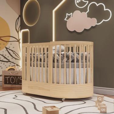 Imagem de Berço Mini Cama 3 em 1 Wave com Colchão Maior