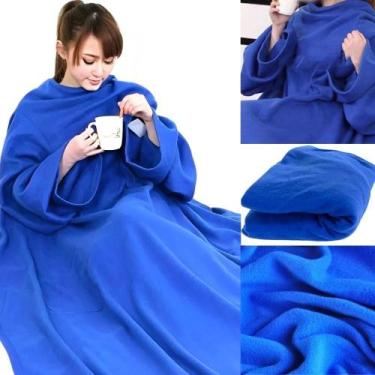 Imagem de Cobertor Com Mangas Grande Adulto Manta Quente Sofa TV - Yeet