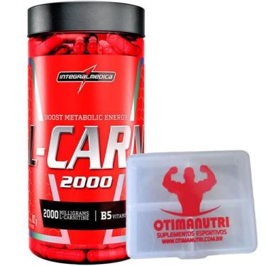 Imagem de L-Carn - 120 cápsulas + Porta Cápsula - Integralmédica - Integral Médi