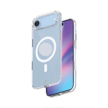 Imagem de Capa para Celular MDM Capa Clear Iph 17 Air Magsafe Proteção da Câmera e Tela Magnética...