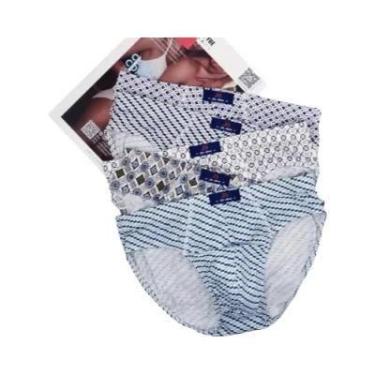 Imagem de Cuecas De Algodão Respirável Para Homens Em Tamanhos Grandes, 5 Peças,