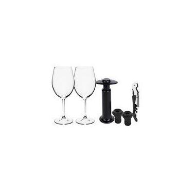 Imagem de Kit Vinho Bohemia Authentic Collection 6 pçs preto -Bohemia, 3 meses p