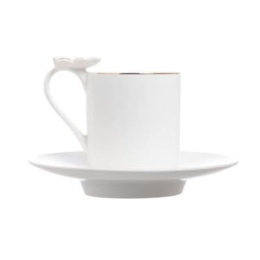 Imagem de Jogo 4 xícaras de Chá Papillon Borboleta New Bone 180ml -L Hermitage -