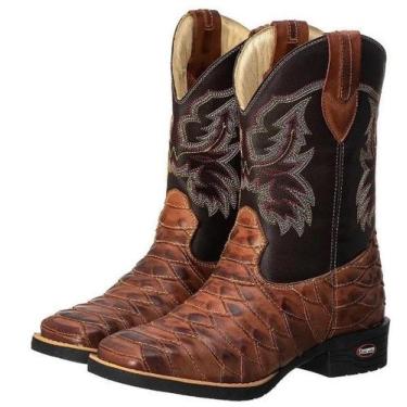 Imagem de Bota Texana Nacional Marrom - Campero, 38