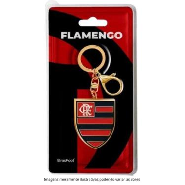 Imagem de Chaveiro Metal Escudo Flamengo - Brasfoot