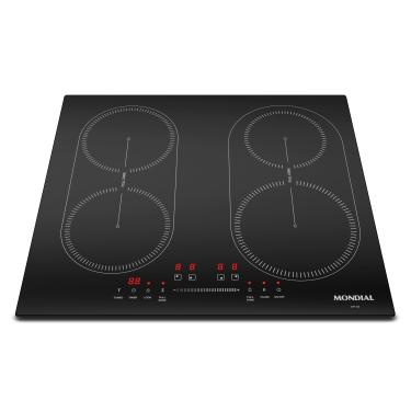 Imagem de Cooktop de Indução Mondial CTI-03 4 Bocas com Full Zone e Função Turbo 220V