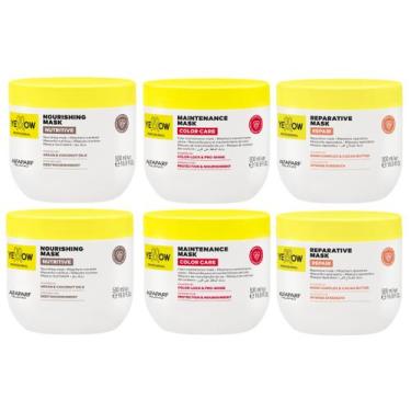 Imagem de Kit Cronograma Capilar Yellow 6 Produtos 500ml