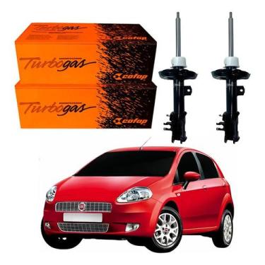 Imagem de Par Amortecedor Dianteiro Punto 1.4 1.8 2007 A 2012 - Cofap