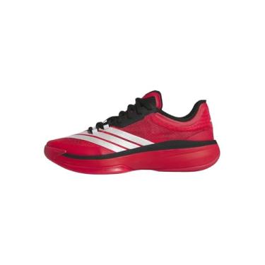 Imagem de adidas Tênis de basquete unissex adulto Adizero Select 2.0, Rubi puro/preto/zero metáli...