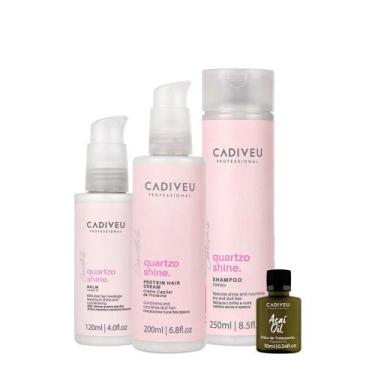 Imagem de Kit Cadiveu Professional Essentials Quartzo Shine Shampoo Pré-Shampoo 