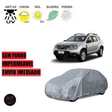 Imagem de Capa Automotiva para cobrir Carro DUSTER SEM FORRO G - Impermeável e T