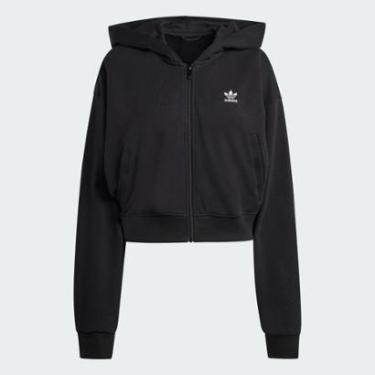 Imagem de Blusa Capuz Moletom Essentials Zíper Adidas Feminina-Feminino