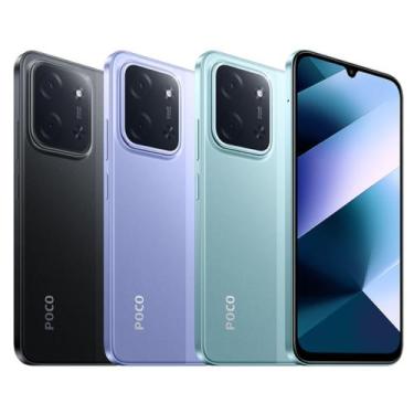 Imagem de Celular P O C O C85 Global 8GB RAM 256GB, Tela Grande 120Hz, Cor Preto