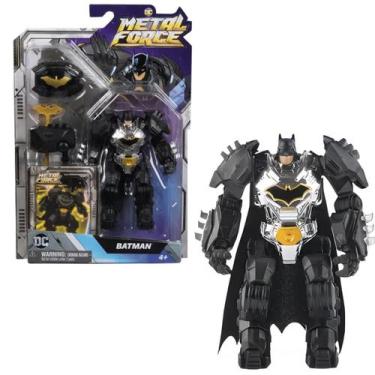 Imagem de Boneco Mini Batman Armadurado Metal Force Sunny 4022 - Sunny Brinquedo