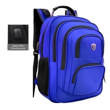 Imagem de Mochila Executiva Masculina Feminina Grande Notebook Ótima Reforçada -