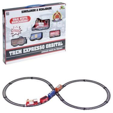 Imagem de Trem  brinquedo infantil ferrorama - Art Brink, Preto