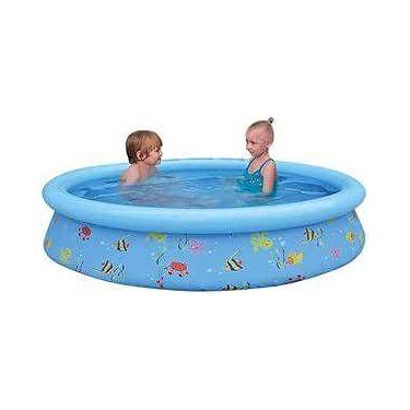 Imagem de Piscina Redonda Inflável 1000 Litros Estampado Verão Infanti - Bel