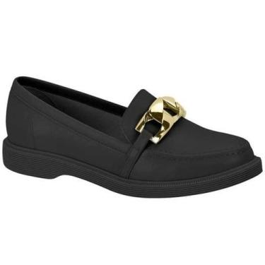 Imagem de Mocassim Moleca Loafer Feminino Preto 5666110, Preto, 35