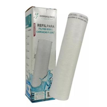Imagem de Refil Para Filtro Maq. Lavar Roupa louça 9 34 Polegadas Com 5 micras d