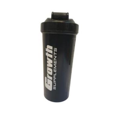 Imagem de Coqueteleira 600ml Growth mais hidratação para o seu dia, Preta