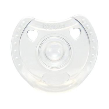 Imagem de Chupeta Silicone Soft Comfort TAM 1&2 Bico Redondo - Kuka, Transparent