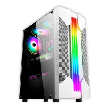 Imagem de Gabinete Gamer K-Mex Bifrost 6 CG-W1A9 - Lateral em Vidro Temperado - 