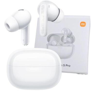 Imagem de Earbuds Original Fone Sem Fio Bluetooth Buds 5 Pro ANC Audio HiFi Baix